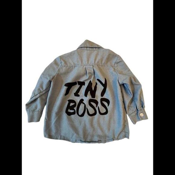 Other - Tiny Boss Denim Shirt for Kids - Stylish & Comfortable - 2t